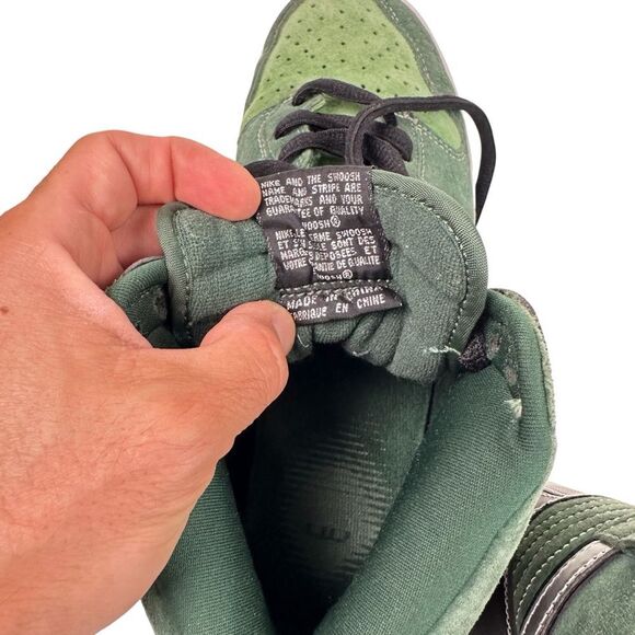 Nike SB Dunk High Pro BRUT Size 10 305050-304 Sneakers 2007 - Picture 8 of 9